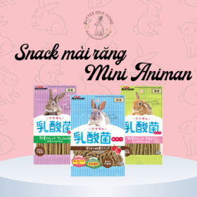 Snack Mài Răng Hỗ Trợ Tiêu Hóa Mini Animan